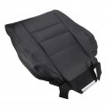 Autokay Front Driver Side Seat Cover Bottom Top Fits For Honda Accord 2008 2009 2010 2011 2012-black