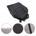 Autokay Front Driver Side Seat Cover Bottom Top Fits For Honda Accord 2008 2009 2010 2011 2012-black