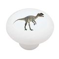 Dilophosaurus Dinosaur Decorative High Gloss Ceramic Drawer Knob 