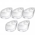 Cab Marker Light 5x Clear Top Roof Running Lens Replacement Assembly Fit For 1999-2015 Ford F250 F350 F450 