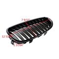 1 Pair Glossy Black Euro Direct Replacement Front Kidney Grille Grill For Bmw 2003-2010 E60 5-series