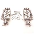 Tc-motor Stainless Steel Footpegs Pegs Footrest Foot Rest For Tw200 Pw50 Pw80 Pit Dirt Motor Bike Motorcycle Motocross