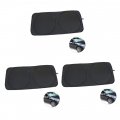 Ibasenice 3pcs Truck Reflective Visor Vehicle Sunshade Autoblock Cover Shade For Protector Car Front Windshield Sunshades