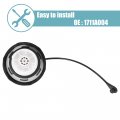 X Autohaux 1711a004 Car Engine Oil Fuel Tank Cap Filler Gas Cover For Mitsubishi Galant 2000-2007 Mercedes-benz Black