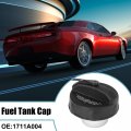 X Autohaux 1711a004 Car Engine Oil Fuel Tank Cap Filler Gas Cover For Mitsubishi Galant 2000-2007 Mercedes-benz Black