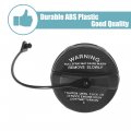 X Autohaux 1711a004 Car Engine Oil Fuel Tank Cap Filler Gas Cover For Mitsubishi Galant 2000-2007 Mercedes-benz Black