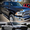 Nslumo Led Cab Marker Light Housings Compatible W 2003-2018 Dodge Ram 1500 2500 3500 Pickup Front Roof Mounted Covers Clear