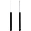 Rear Shock Absorber For 2014 2015 2016 2017 2018 Mazda 3 2 Piece Set Replaces 5540 Black Finish 