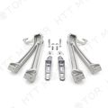 Silver Polished Rear Passenger Foot Pegs Bracket For Suzuki Gsxr600 Gsxr750 2006 2007 B00ywcsy14 