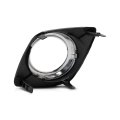 Fog Light Cover For Toyota Rav4 2009 2010 2011 2012 Passenger Side Black And Chrome With Hole Base Sport Models To1039129 