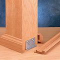 L-bracket Post Fasteners Maple 