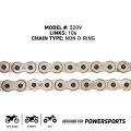 Niche Drive Sprocket Chain Combo For Kawasaki Klr650 Front 15 Rear 43 Tooth 520 Standard 106 Links