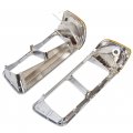 Ecotric Headlight Bezel Compatible With 1988-2002 Freightliner Fld120 Fld120sd Models 3 Wires Led Turn Signal Lamp Light-
