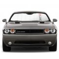 Ipick Image For Dodge Srt-8 Logo Universal Fit Enforced Stand-up Auto Windshield Sun Shade At Jumbo Size 59 X 30