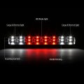 Auto Dynasty Dual Row 16 Led Rear Tail Center High Mount Stop Lamp Third Brake Cargo Light Compatible With Dodge Ram 1500 2500