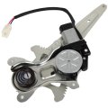 Rear Right Power Window Regulator With 2 Pins Motor For Toyota Avalon 2005 2006 2007 2008 2009 2010 Replaces 748-721