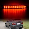 Nslumo Led Rear Bumper Reflector Lights For 2010-2013 B-mw X5 E70 Lci W O M Sprots Red Tail Driving Parking Lamps Full Strip