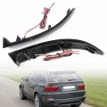 Nslumo Led Rear Bumper Reflector Lights For 2010-2013 B-mw X5 E70 Lci W O M Sprots Red Tail Driving Parking Lamps Full Strip
