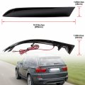 Nslumo Led Rear Bumper Reflector Lights For 2010-2013 B-mw X5 E70 Lci W O M Sprots Red Tail Driving Parking Lamps Full Strip