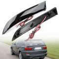 Nslumo Led Rear Bumper Reflector Lights For 2010-2013 B-mw X5 E70 Lci W O M Sprots Red Tail Driving Parking Lamps Full Strip