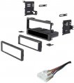 Asc Car Stereo Install Dash Kit And Wire Harness To An Aftermarket Single Din Radio For Some 1998-2002 Honda Passport 1998-2000 