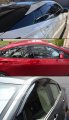 Smoke Tinted Window Visor Rain Guard With Clips Replacement Compatible For 2016-2022 Toyota Prius Prime