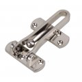 Stainless Steel Gate Clasp Lock Safety Bolt Locking Door Security Guard Buckle