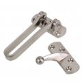 Stainless Steel Gate Clasp Lock Safety Bolt Locking Door Security Guard Buckle