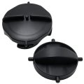 Rv Sewer Hose Cap 2 Pack Double Ear Type Anti Aging Plastic End Caps For Standard Pipes Leak Proof And Corrosion Resistant 