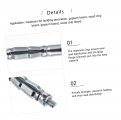 Gatuida 25 Pcs Drywall Gecko Bolts Home Hardwares Parts Cavity Wall Fixer Plasterboard Fixing Screw Anchorss Plug Screw Heavy