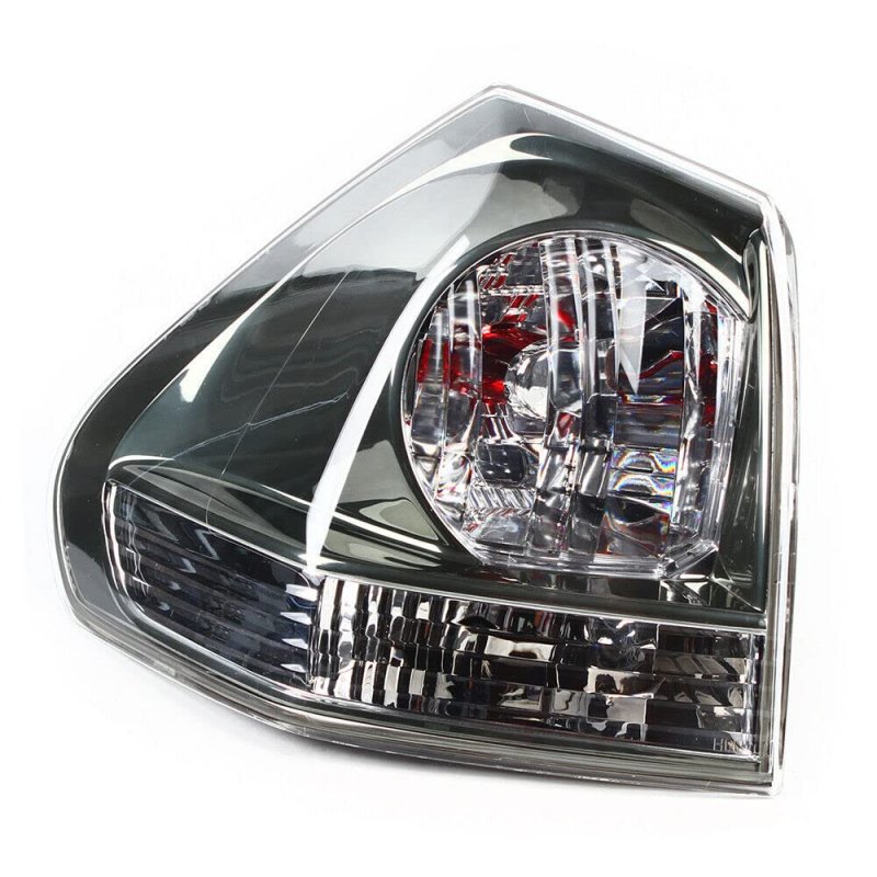 Driver Side Tail Light Assembly For 2004 2005 2006 Lexus Rx330 And 2007 2008 2009 Rx350 Rear Brake Lamp Clear Lens Halogen