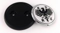 Adac Car Truck Black Round Grill Badge 3 5 Grille Chrome Emblem