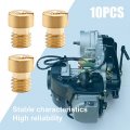 Anxingo 5mm Round Head Main Jet For Gy6 50cc 139qmb Scooter Moped Keihin Carb 82-105 10 Pcs