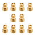 Anxingo 5mm Round Head Main Jet For Gy6 50cc 139qmb Scooter Moped Keihin Carb 82-105 10 Pcs