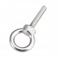 Uxcell Lifting Eye Bolt M6 X 30mm Male Thread 304 Stainless Steel For Hanging Pack Of 5