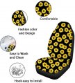 Pensura Tribal Kokopelli Car Accessories Set Front Back Seat Covers Steering Wheel Cushion Seatbelt Pads Floor Mats Washable