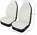 Pensura Tribal Kokopelli Car Accessories Set Front Back Seat Covers Steering Wheel Cushion Seatbelt Pads Floor Mats Washable