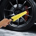 Long Handle Wheel Brush Car Rim Water Absorption Tire Cleaning For Wheels Rims