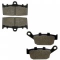 Caltric Front And Rear Brake Pads Compatible With Suzuki Sv650 2019 2020 2021 2022