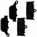 Caltric Front And Rear Brake Pads Compatible With Suzuki Sv650 2019 2020 2021 2022