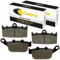 Caltric Front And Rear Brake Pads Compatible With Suzuki Sv650 2019 2020 2021 2022