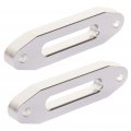 4wd Atv Utv Aluminum Hawse Fairlead 5 Inch Bolt Pattern Synthetic Winch Rope 3000lb 4000 Lb 2 Pcs 