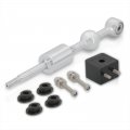Ajp Distributors Performance Racing Upgrade Billet Aluminum Short Throw Shifter Kit Chrome For Genesis Coupe 2 0t 3 8l V6 