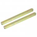 2pcs Door Knob Spindle Spare Handle Bar 110mm Long Replacement Parts Gold 