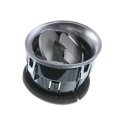 A-premium Dashboard Ac Heater Air Vent Replacement For Ford F-150 2012-2014 2-pc Set Satin Metallic Finish