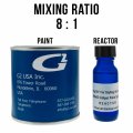 G2 High Temperature Brake Caliper Paint System Set Yellow G2161