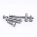 M8 1 25 X 100mm Button Head Socket Cap Screws 304 Stainless Steel 18 8 Hex Drive Full Thread Coarse Unc 5 Pieces 