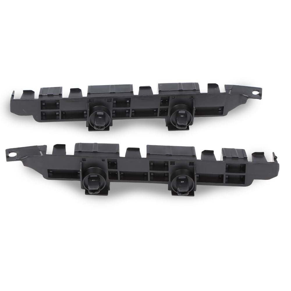 Front Bumper Brackets For Honda Accord 2003 2004 2005 2006 2007 Pair Left And Right Side Abs Material Black