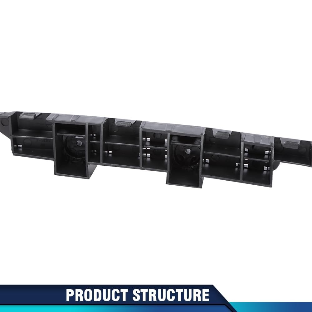 Front Bumper Brackets For Honda Accord 2003 2004 2005 2006 2007 Pair Left And Right Side Abs Material Black
