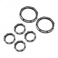 Speedometer Trim Rings Cover Motorcycle Instrument Board Gauge Burst Bezel Kit Ring